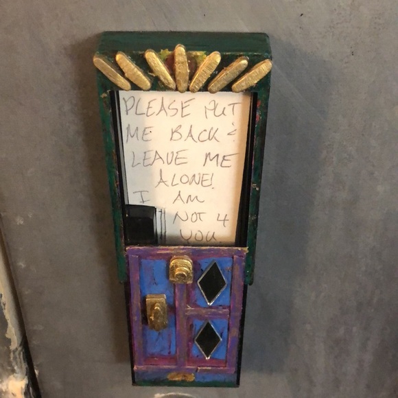 Custom-Magnetic-Fairy-Door-Hide-a-Key-Decoy - Picture 2 of 7